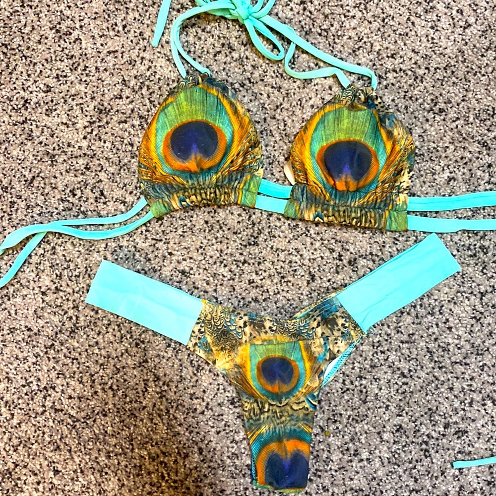 Montce Peacock bikini set